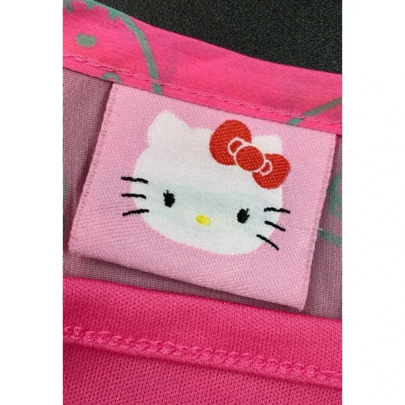 Girls Hello Kitty sleeveless Dress Pink 6/6X - Picture 3 of 11